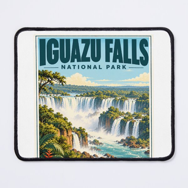 Item preview, Iguazu Falls National Park Argentina Travel Souvenir Visitor designed and sold by NightGlyph.