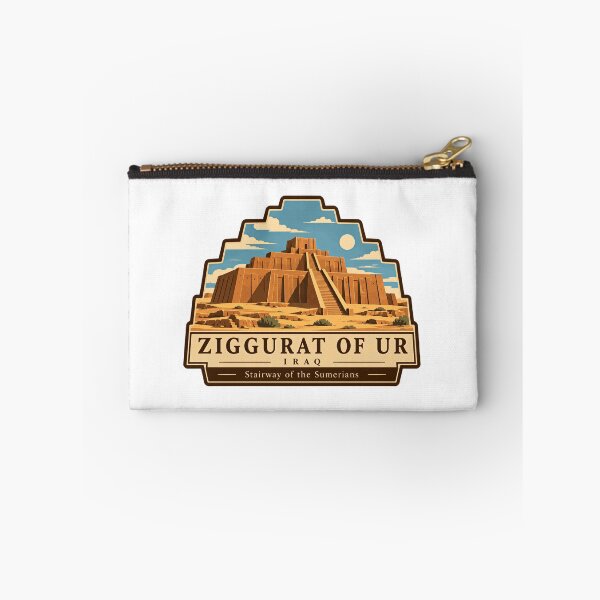 Item preview, Zigurat de Ur, Irak, Sumeria, Mesopotamia, Historia Antigua, Viajero designed and sold by RetroMini2026.