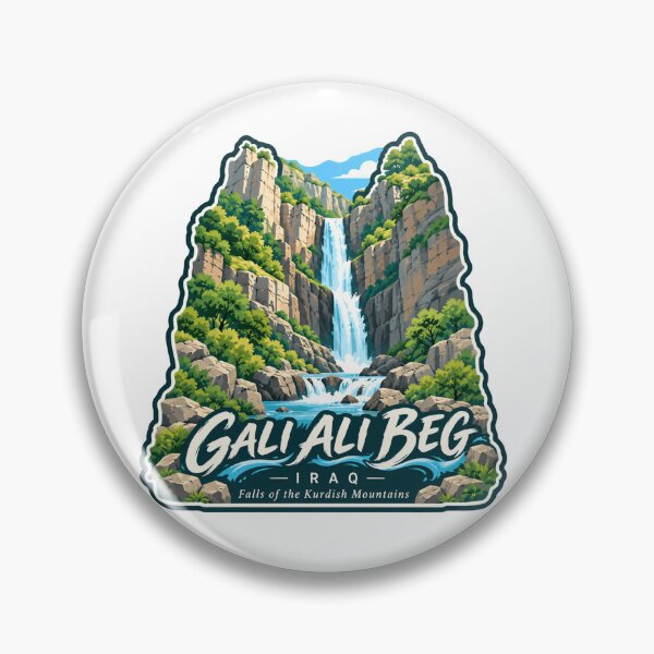 Item preview, Gali Ali Beg Iraq Falls Of The Kurdish Mountains Travel Landmark Geography designed and sold by Simsimah26Parks.