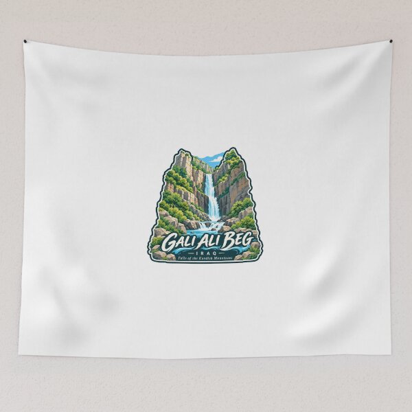 Item preview, Gali Ali Beg Iraq Falls Of The Kurdish Mountains Travel Landmark Geography designed and sold by Simsimah26Parks.