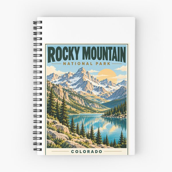 Item preview, Rocky Mountain National Park Colorado Nature Travel Hiking Mountains Souvenir designed and sold by NeedForParks.