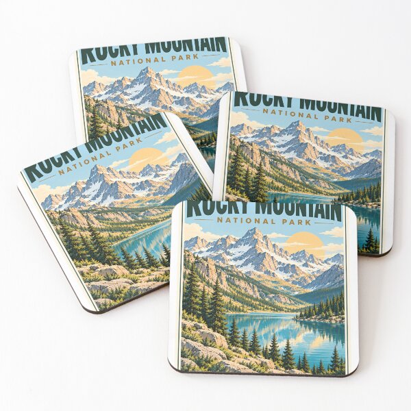 Item preview, Rocky Mountain National Park Colorado Nature Travel Hiking Mountains Souvenir designed and sold by NeedForParks.
