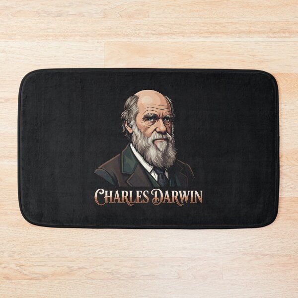 Item preview, Charles Darwin Portrait Vintage Science Illustration designed and sold by Owcomm.