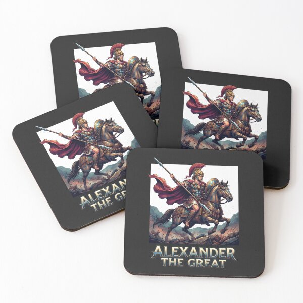 Item preview, Alexander the Great Heroic Equestrian Warrior Illustration designed and sold by Owcomm.