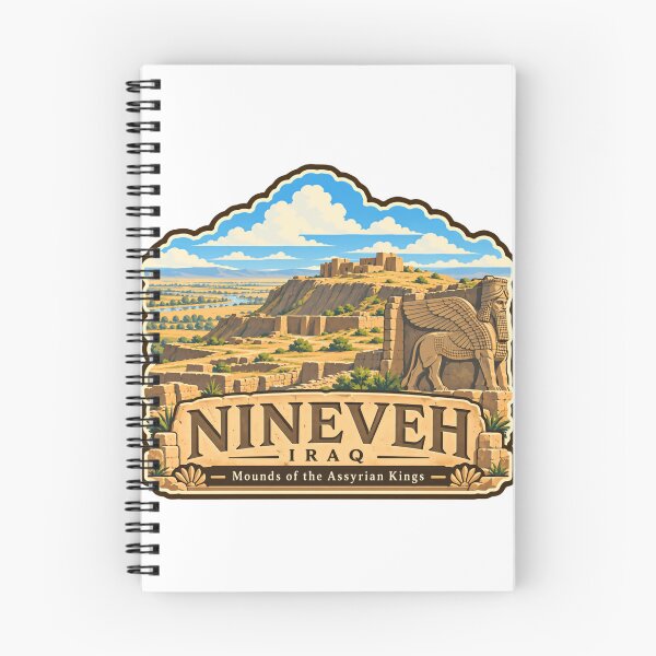 Item preview, Nineveh Iraq Mounds Of The Assyrian Kings Ancient History Mesopotamia Travel designed and sold by JonesFlora2025.