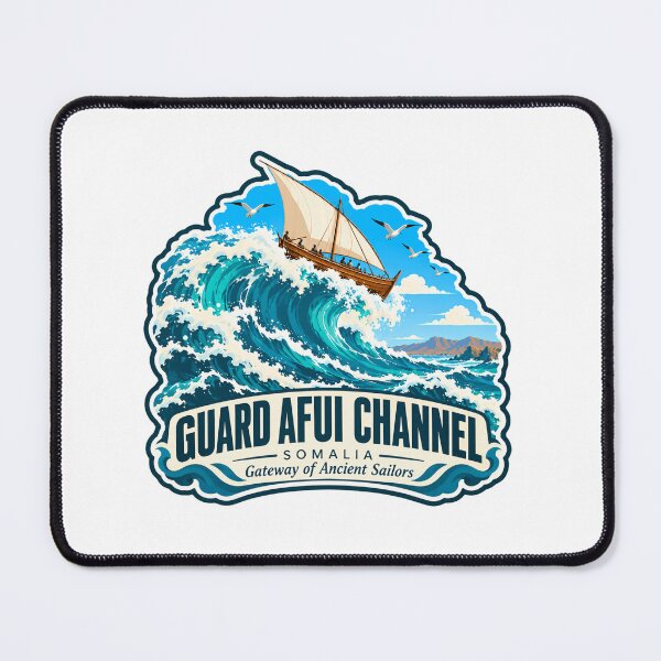 Item preview, Guard Afui Channel Somalia Gateway Of Ancient Sailors Maritime History Seafarer designed and sold by Simsimah26Parks.