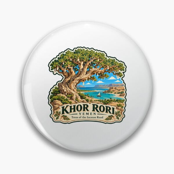 Item preview, Khor Rori Yemen Trees Of The Incense Road Ancient History designed and sold by RetroMini2026.