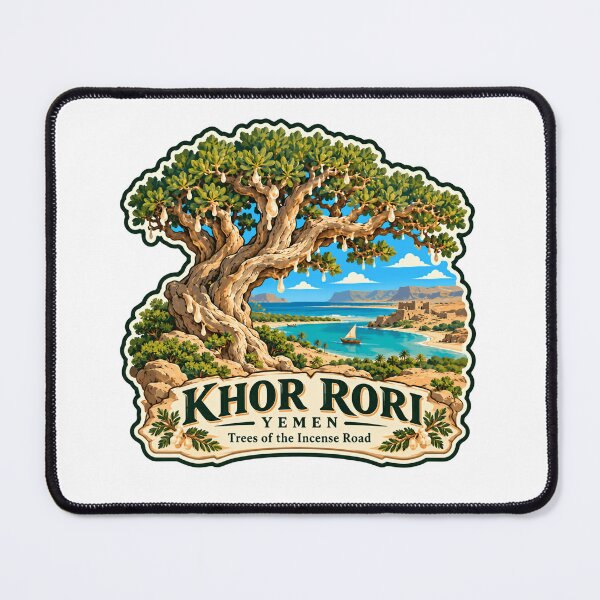 Item preview, Khor Rori Yemen Trees Of The Incense Road Ancient History designed and sold by RetroMini2026.