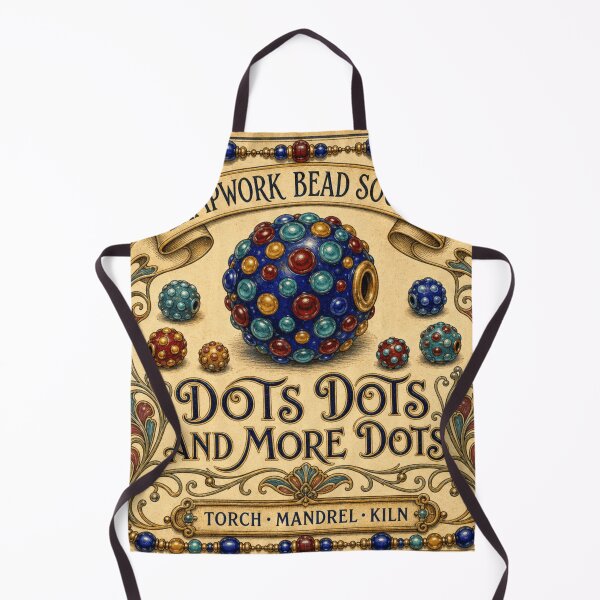 Aperçu de l'œuvre Dots Dots And More Dots Perles De Verre Faites Main créée et vendue par BoosterShop.