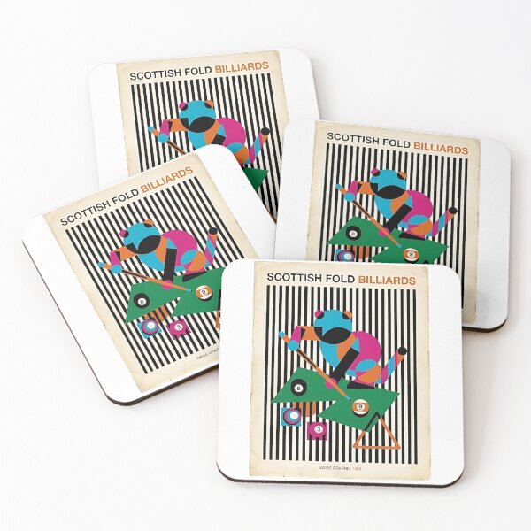 Item preview, Scottish Fold Billiards Champion designed and sold by PictoVibe.