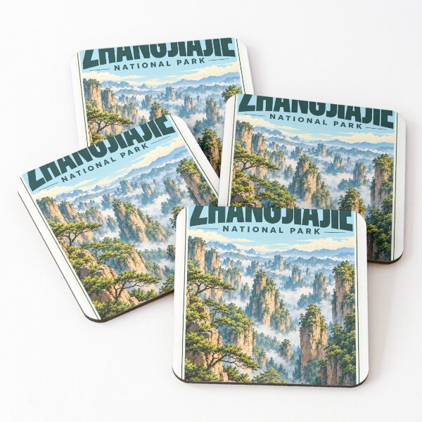 Item preview, Zhangjiajie National Park China Travel Destination Explorer designed and sold by NightGlyph.