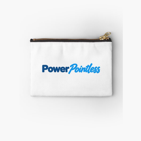 Item preview, Power Pointless Engineering Humor Blue Typography designed and sold by JAQSCOMICS.
