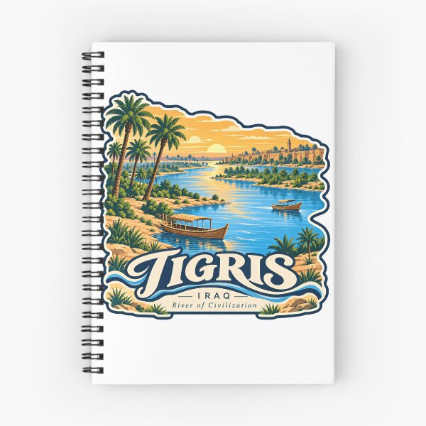 Item preview, Tigris Iraq River Of Civilization Iraqi Heritage Travel History designed and sold by RetroMini2026.
