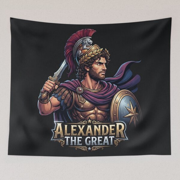 Item preview, Alexander the Great Ancient Greek Warrior King Hero designed and sold by Owcomm.