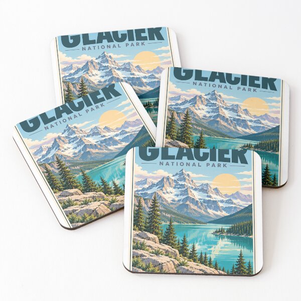 Item preview, Glacier National Park Montana Travel Outdoors Adventure designed and sold by NeedForParks.