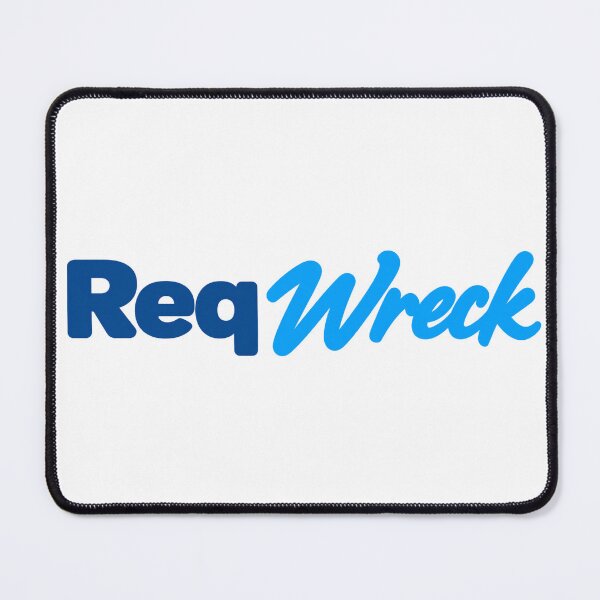 Item preview, Req Wreck Engineering Humor Blue Typography designed and sold by JAQSCOMICS.