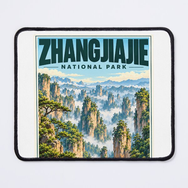 Item preview, Zhangjiajie National Park China Travel Souvenir Adventure designed and sold by NightGlyph.