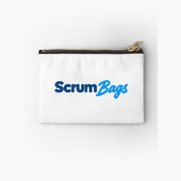 Item preview, Scrum Bags Engineering Humor Blue Typography designed and sold by JAQSCOMICS.
