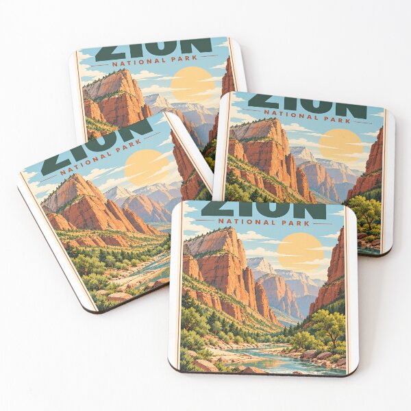 Item preview, Zion National Park Utah Travel Outdoors Hiker Souvenir designed and sold by NeedForParks.
