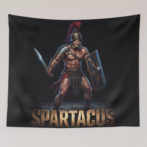 Item preview, Fierce Gladiator Warrior Spartacus Ancient Hero designed and sold by Owcomm.