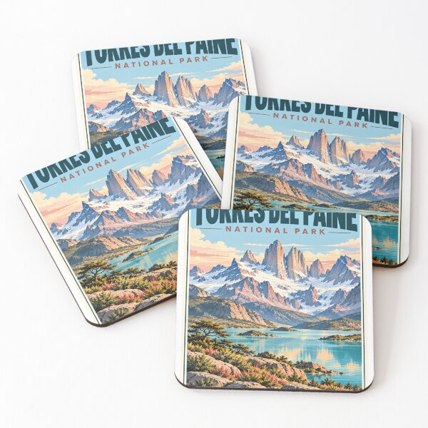 Item preview, Torres Del Paine National Park Chile Travel Mountains Hiking Outdoors For Travelers designed and sold by NightGlyph.