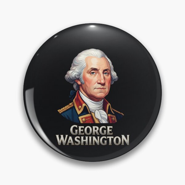 Item preview, George Washington Founding Father Portrait Illustration designed and sold by Owcomm.