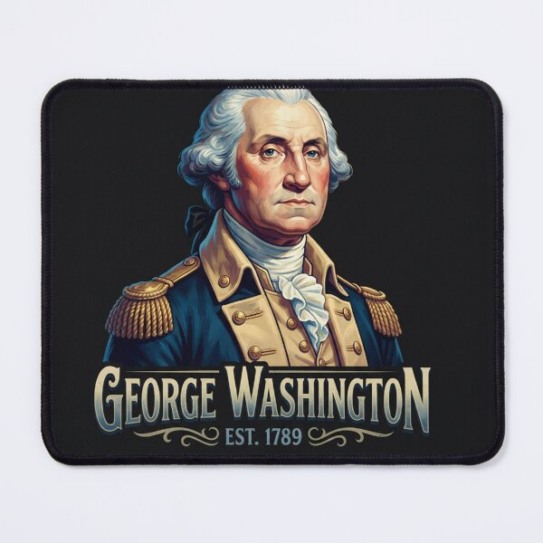 Item preview, George Washington Founding Father Portrait Illustration designed and sold by Owcomm.