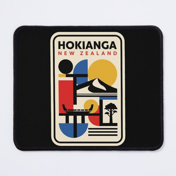 Item preview, Retro Hokianga Bauhaus Geometric Skyline designed and sold by k3rstman1.