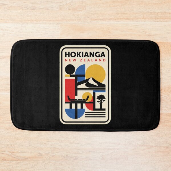 Item preview, Retro Hokianga Bauhaus Geometric Skyline designed and sold by k3rstman1.