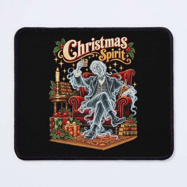 Item preview, Christmas Spirit Victorian Ghost Holiday Art designed and sold by VioletNance.