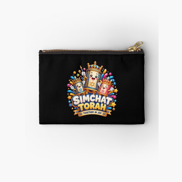 Item preview, simchat torah together in joy cute torah scrolls designed and sold by Lockcownmz.