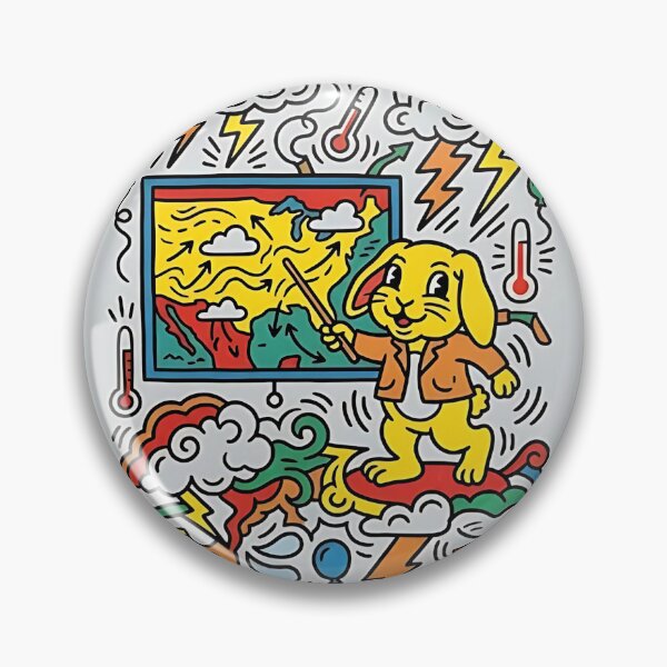 Item preview, Holland Lop Meteorologist designed and sold by PictoVibe.