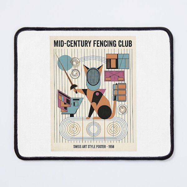 Item preview, Abyssinian Fencing Cat designed and sold by PictoVibe.