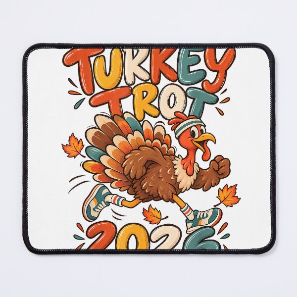 Item preview, Turkey Trot Running 2026 Thanksgiving Women Men T-Shirt designed and sold by Winkmark.