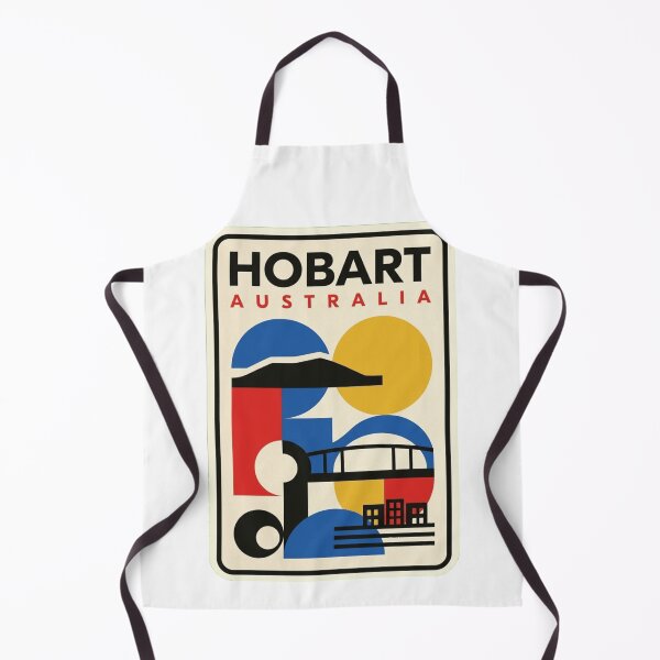 Item preview, Retro Hobart Bauhaus Geometric Skyline designed and sold by k3rstman1.