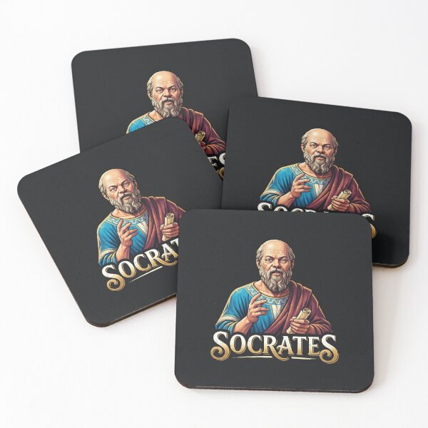 Item preview, Socrates Ancient Greek Philosopher Portrait Illustration designed and sold by Owcomm.