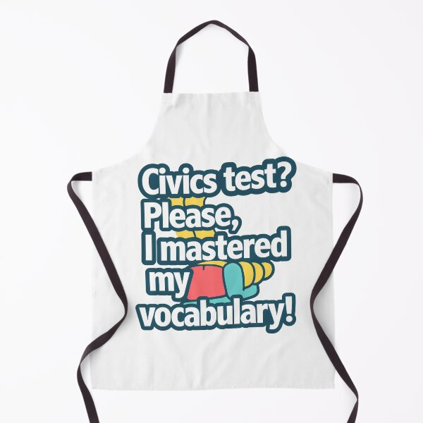 Item preview, Civics Test? I Mastered My Vocabulary! designed and sold by NiftyWrx.