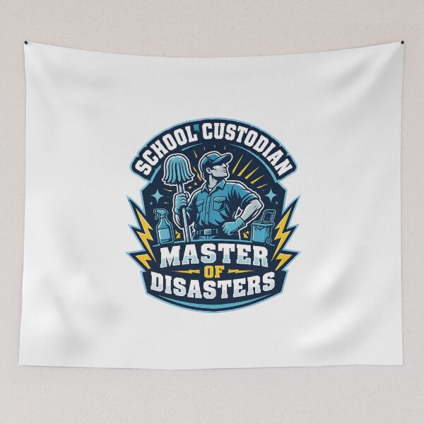 Item preview, school custodian appreciation designed and sold by Lockcownmz.