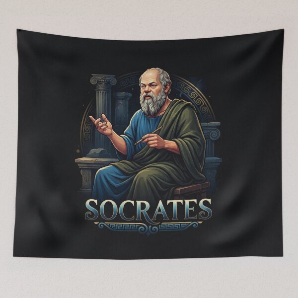 Item preview, Socrates Ancient Greek Philosopher Classical Portrait designed and sold by Owcomm.