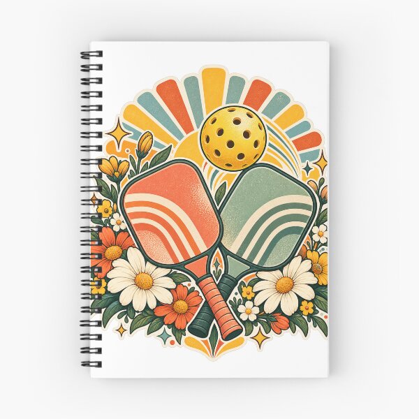 Item preview, Retro Pickleball Paddles with Sunny Daisies designed and sold by Gifts0.