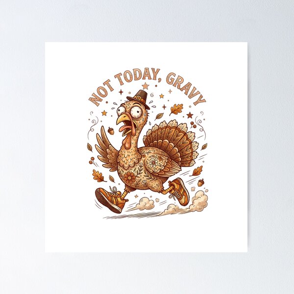 Artikelvorschau, Turkey Trot Shirt Thanksgiving Lustiges Laufschuh-Renn-T-Shirt entworfen und verkauft von LoveyBug78.