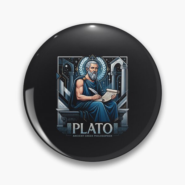 Item preview, Plato Ancient Greek Philosopher Wisdom Portrait designed and sold by Owcomm.
