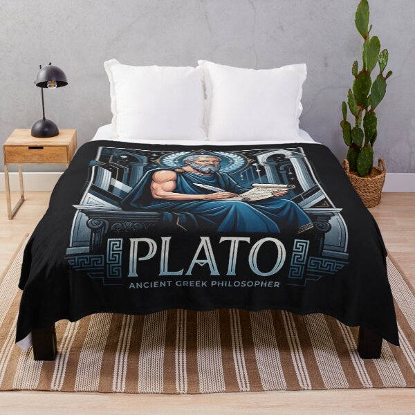Item preview, Plato Ancient Greek Philosopher Wisdom Portrait designed and sold by Owcomm.