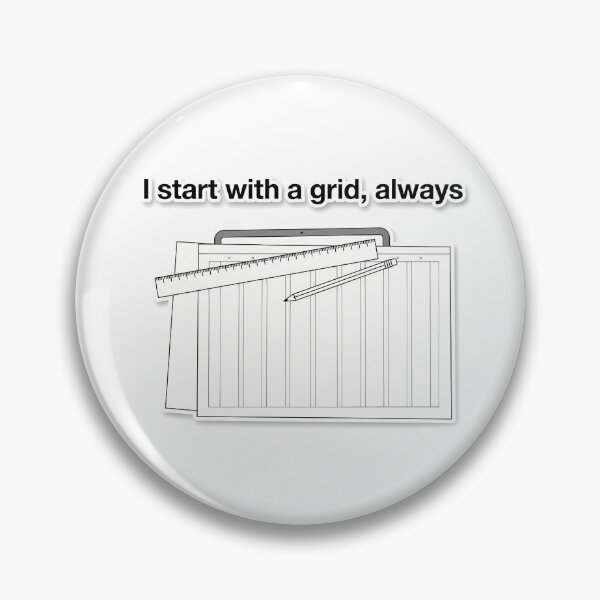 Aperçu de l'œuvre Conception web minimaliste basée sur une grille créée et vendue par NiftyWrx.
