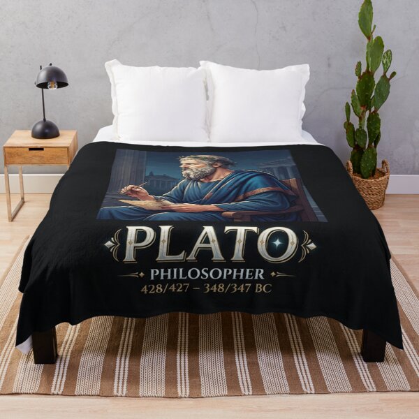 Item preview, Ancient Greek Philosopher Plato Classical Illustration Artwork designed and sold by Owcomm.
