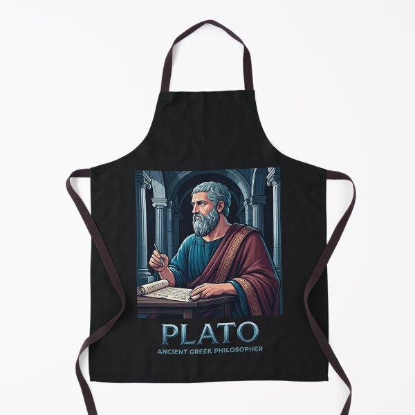 Artikelvorschau, Klassische Illustration des antiken griechischen Philosophen Platon entworfen und verkauft von Owcomm.