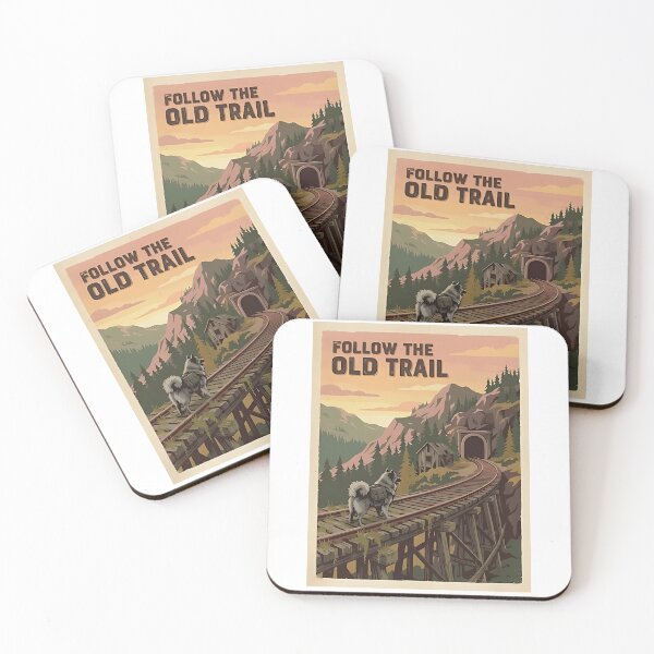 Item preview, Keeshond Railway Explorer designed and sold by PictoVibe.