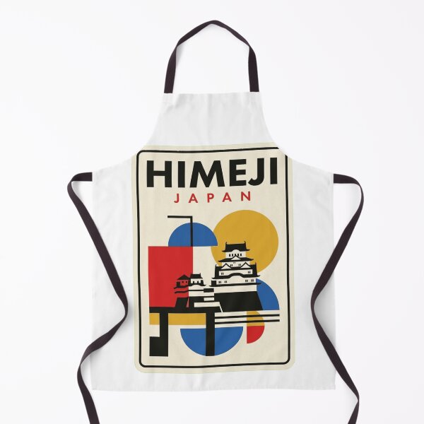 Item preview, Retro Himeji Bauhaus Geometric Skyline designed and sold by k3rstman1.