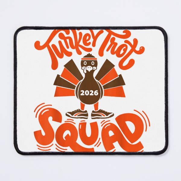 Item preview, Turkey Trot Squad 2026 Thanksgiving Running Day T-Shirt designed and sold by VendaVirtualVip.