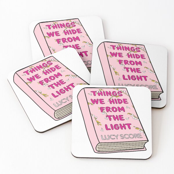 Item preview, Things We hide from the Light Book Sticker designed and sold by baranskini.